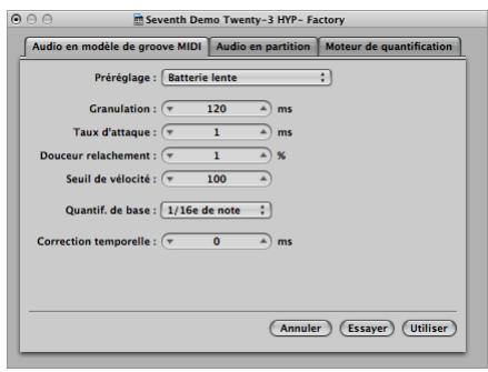 APPLE LOGIC EXPRESS 8 - Utilisation de digital factory - 2