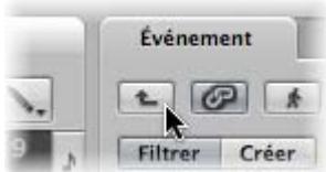 APPLE LOGIC EXPRESS 8 - Pour déplacer des régions en ajustant les positions dans la liste des événements : - 1