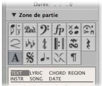 APPLE LOGIC EXPRESS 8 - Utilisation du texte - 1