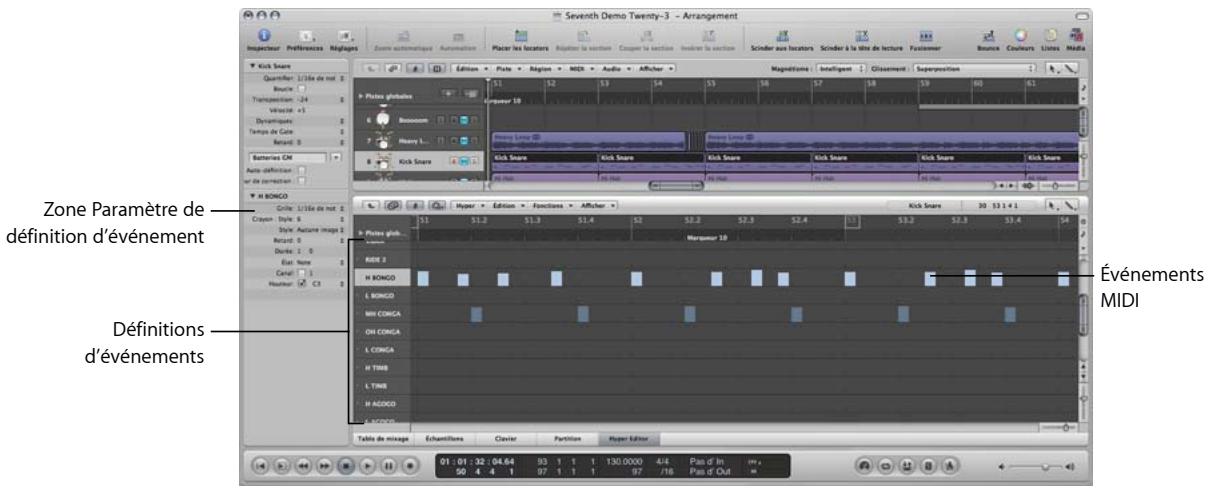 APPLE LOGIC EXPRESS 8 - Présentation de hyper editor - 1
