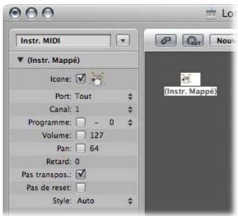 APPLE LOGIC EXPRESS 8 - Pour créer un nouvel instrument mappé : - 1