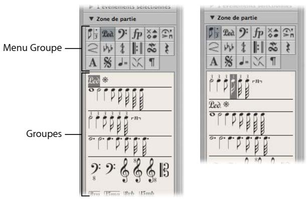APPLE LOGIC EXPRESS 8 - Utilisation de la palette des symboles - 1
