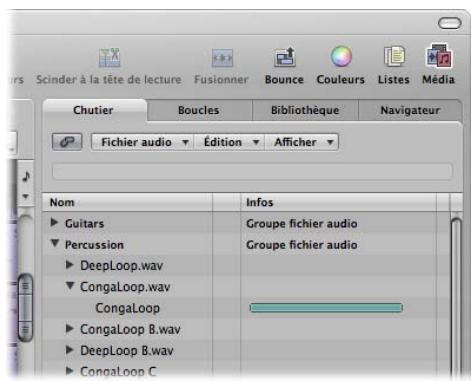 APPLE LOGIC EXPRESS 8 - Tri de fichiers audio - 2