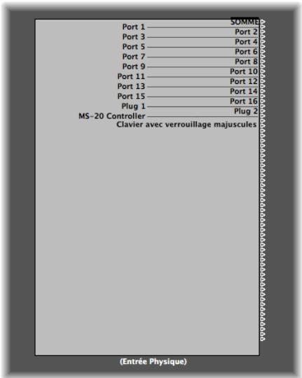 APPLE LOGIC EXPRESS 8 - Objets entrée physique et entrée séquenceur - 1