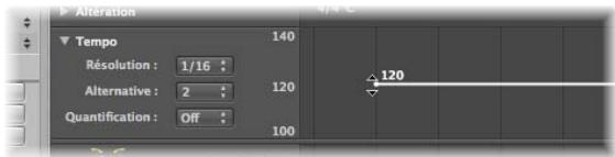 APPLE LOGIC EXPRESS 8 - Réglage du tempo d'un projet - 3