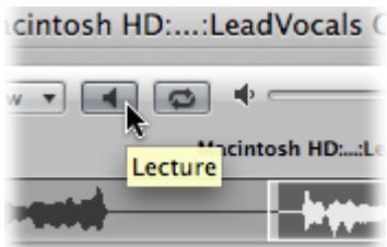 APPLE LOGIC EXPRESS 8 - Pour lancer la lecture dans la sélection active : - 1