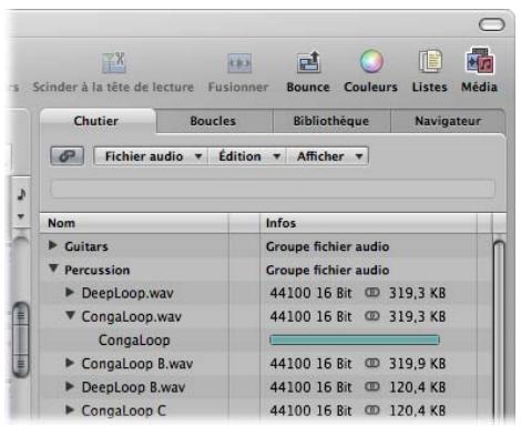 APPLE LOGIC EXPRESS 8 - Tri de fichiers audio - 1