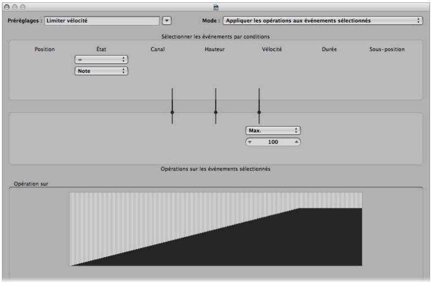APPLE LOGIC EXPRESS 8 - Limiter vitesse - 1
