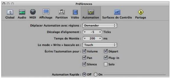 APPLE LOGIC EXPRESS 8 - Pour déterminer le type de données devant être effacé : - 1