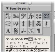 APPLE LOGIC EXPRESS 8 - Symboles liés aux notes - 1