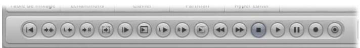 APPLE LOGIC EXPRESS 8 - Utilisation des boutons de transport - 1