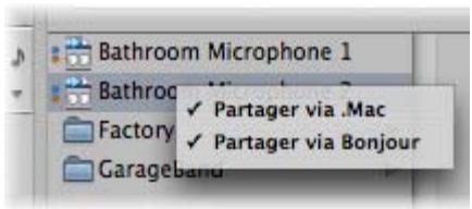 APPLE LOGIC EXPRESS 8 - Partage de données de réglages dans la bibliothèque - 2