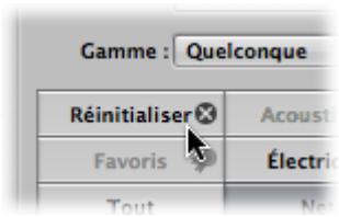 APPLE LOGIC EXPRESS 8 - Navigation pour rechercher des boucles apple loops - 6