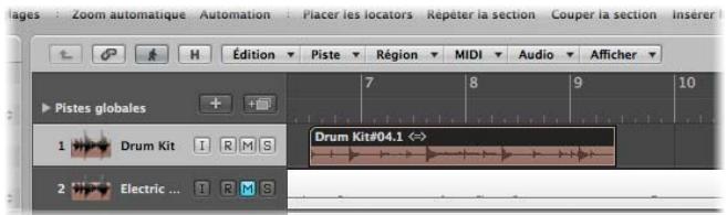 APPLE LOGIC EXPRESS 8 - Utilisation de la fonction suivre le tempo - 2