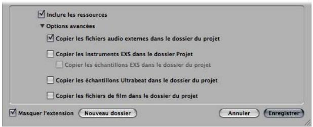 APPLE LOGIC EXPRESS 8 - Pour créer un projet : - 3