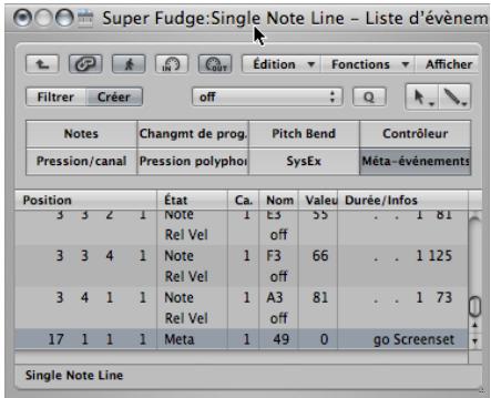 APPLE LOGIC EXPRESS 8 - Pour passer automatique d'un screenshot à un autre : - 1