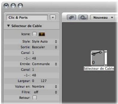APPLE LOGIC EXPRESS 8 - Sélecteurs de câbles - 1