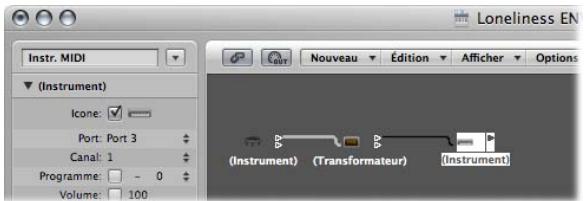 APPLE LOGIC EXPRESS 8 - Fonctionnement d'un objet transformateur - 1