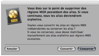 APPLE LOGIC EXPRESS 8 - Sélection et suppression d'alias orphelins - 1