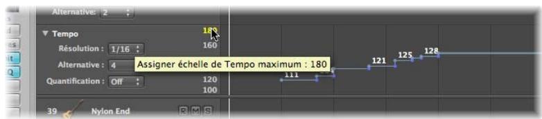 APPLE LOGIC EXPRESS 8 - Ajustement du niveau d'affichage - 1