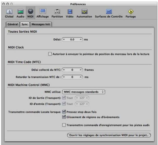 APPLE LOGIC EXPRESS 8 - Préférences générales - 2