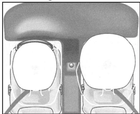 PEUGEOT 206 - Les airbags frontaux - 1