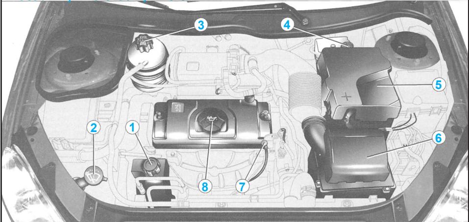 PEUGEOT 206 - Réserveur du liquide de refroidissement - 1