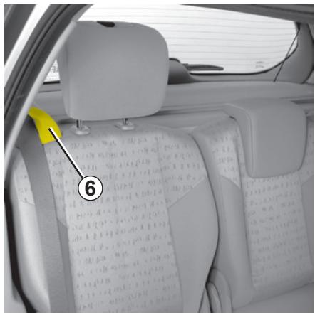 RENAULT SCENIC II - Pour retirer un siège - 2