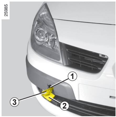 RENAULT SCENIC II - Remorquage : dépannage (suite) - 1