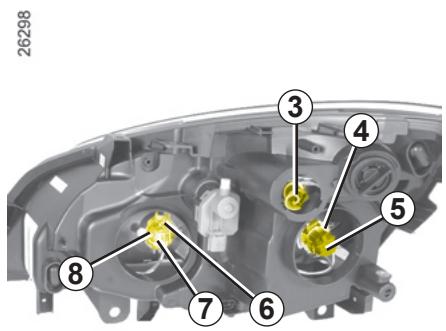 RENAULT SCENIC II - Feu indicateur de direction - 1