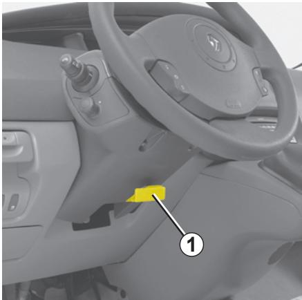 RENAULT SCENIC II - Indicateur de température extérieure - 1