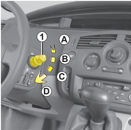 RENAULT SCENIC II - Essuie-vitre/lave-vitre avant - 1