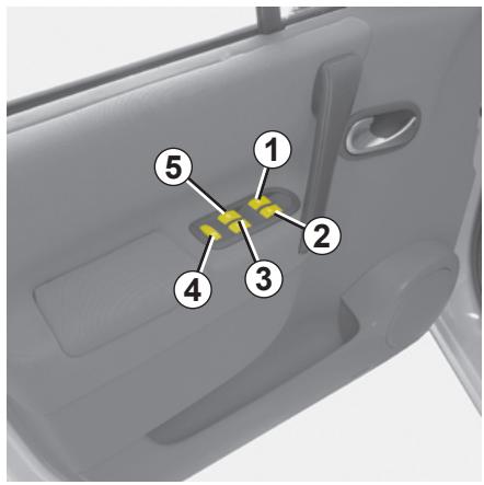 RENAULT SCENIC II - Leve-vitres électriques impulsionnels - 1
