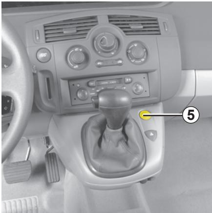 RENAULT SCENIC II - Verrouillage manuel des portes - 1