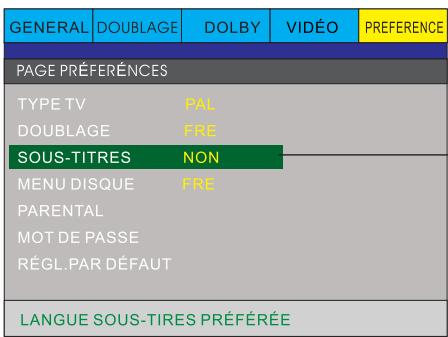 PEEKTON PK 6749 - Page PREFERENCES - 1