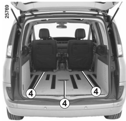 RENAULT ESPACE 4 2010 - AÉRATEURS : sorties d'air (3/3) - 3