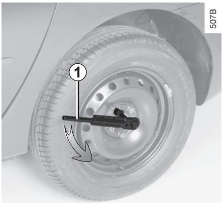 RENAULT ESPACE 4 2010 - CHANGEMENT DE ROUE (1/2) - 1