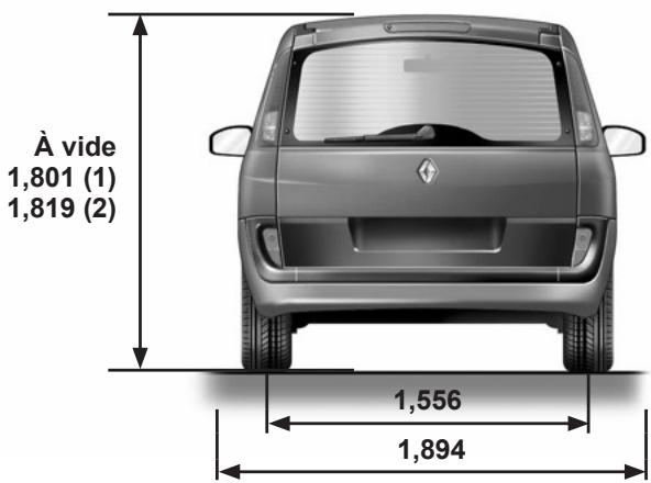 RENAULT ESPACE 4 2010 - Charge remorquable (Remorquage de caravane, bateau...) - 3
