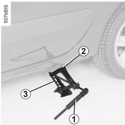 RENAULT ESPACE 4 2010 - CHANGEMENT DE ROUE (1/2) - 2