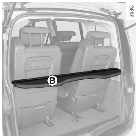 RENAULT ESPACE 4 2010 - Pour enrouler la partie souple C - 1