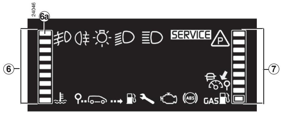 RENAULT ESPACE 4 2010 - Tableau de bord en miles : - 2