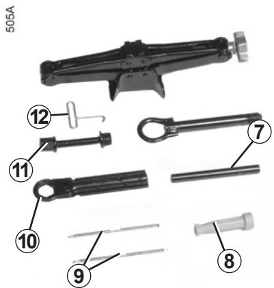 RENAULT ESPACE 4 2010 - BLOC OUTILS (2/2)/ENJOLIVEUR - ROUE - 1