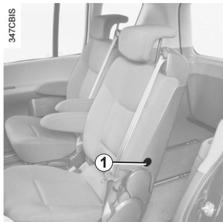 RENAULT ESPACE 4 2010 - SIÈGES ARRIÈRE : accoudoirs - 3