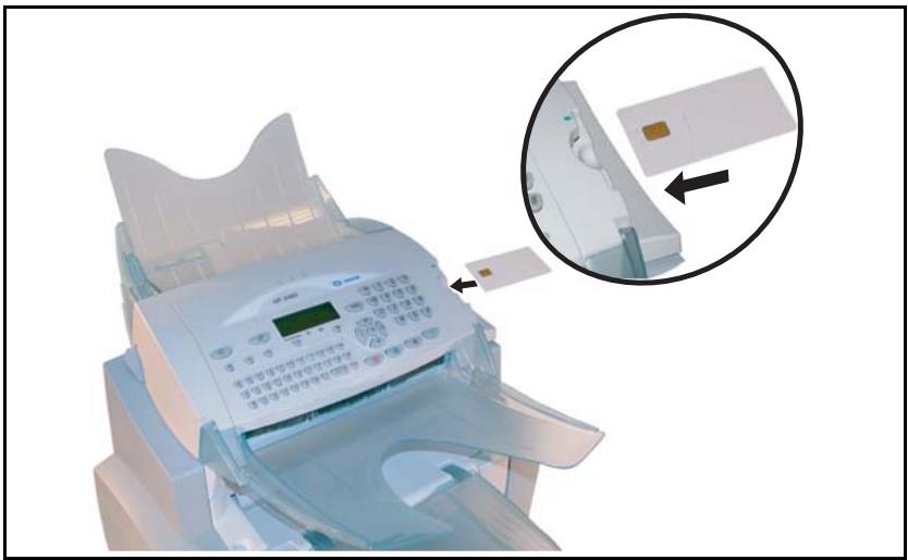 SAGEM AGORIS 4660 - MAR 02 AVR 13:39 Inserer la CARTE - 1