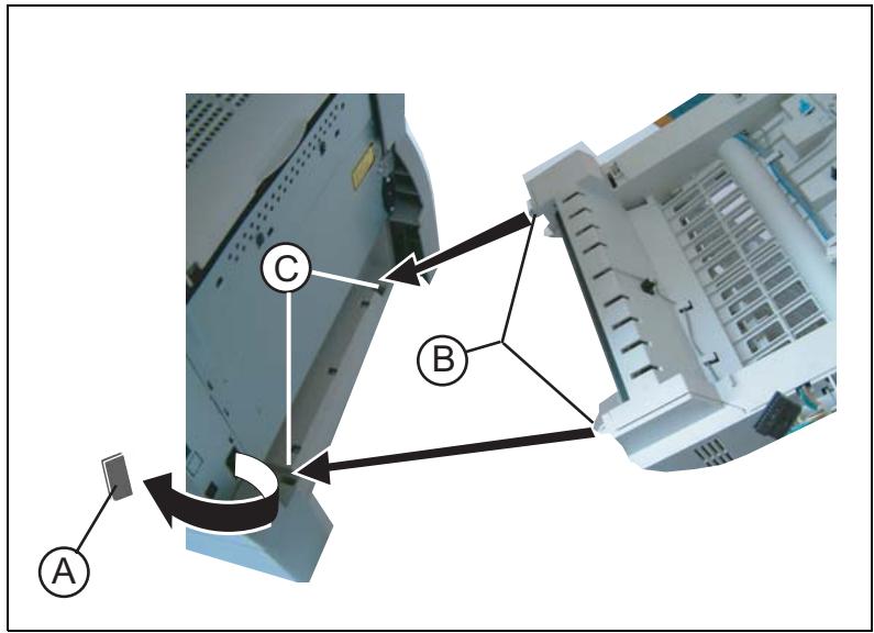 SAGEM AGORIS 4660 - Mise en PLACE du MODULE recto/verso (SELON modèle ou OPTION) - 1