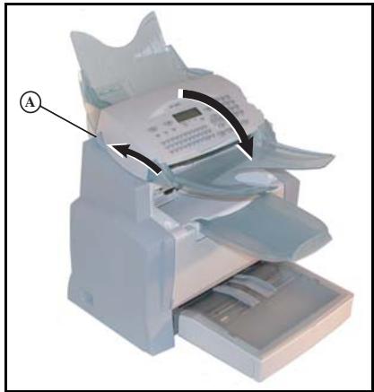 SAGEM AGORIS 4660 - Bourrage papier du scanner - 1