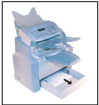 SAGEM AGORIS 4660 - Bourrage papier au niveau des réceptacles - 2