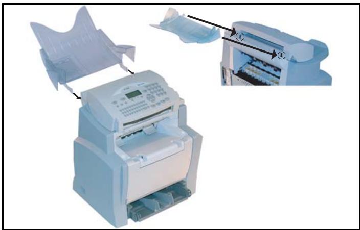 SAGEM AGORIS 4660 - Mise en PLACE du chargeur du document à analyser - 1