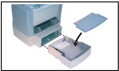 SAGEM AGORIS 4660 - Installation du BAC PAPIER supplémentaire (en OPTION) - 3