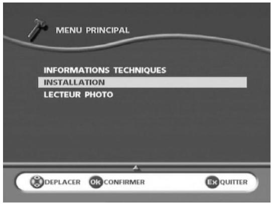 SAGEM HD-D45 G4 T ET HD-D50 G4 T - Protection des menus - 1